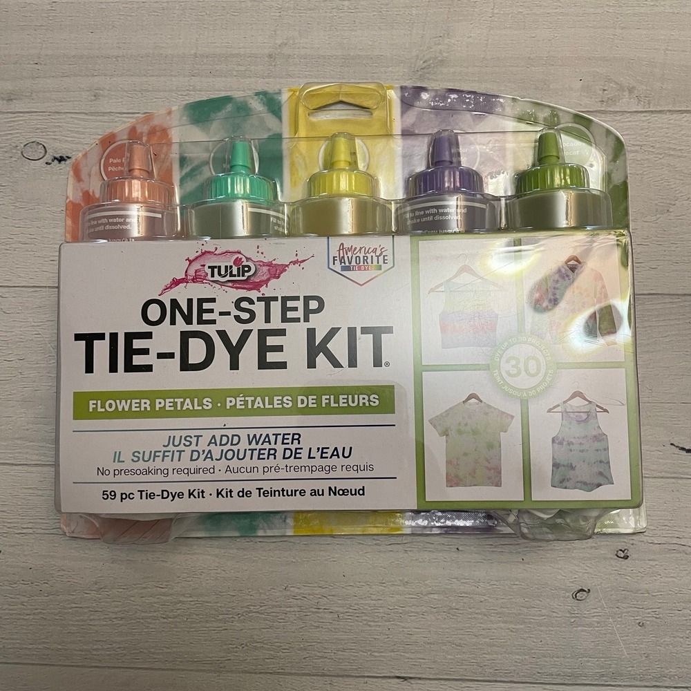 Tulip one step tie dye kit tulip petals NEW